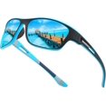 thumbnail image 1 of Gafas de sol deportivas polarizadas para hombre y mujer, gafas de ciclismo con protección UV400 para conducir, correr, montar en bicicleta, pescar, golf, 1 of 5