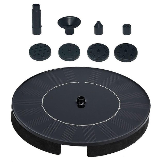 Solar Fountain With Electric Storage For Pond Pool Garden Fish Without Lamp Solar Water Sprinkler_Perfect Gift