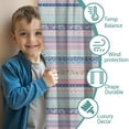 thumbnail image 3 of Blackout Kids Curtains,Pioneer Flower Childrens Insulated Curtains Set Of 2,Bedroom Essentials,Toddler Room Decor 42x84in(106x213cm), 3 of 4