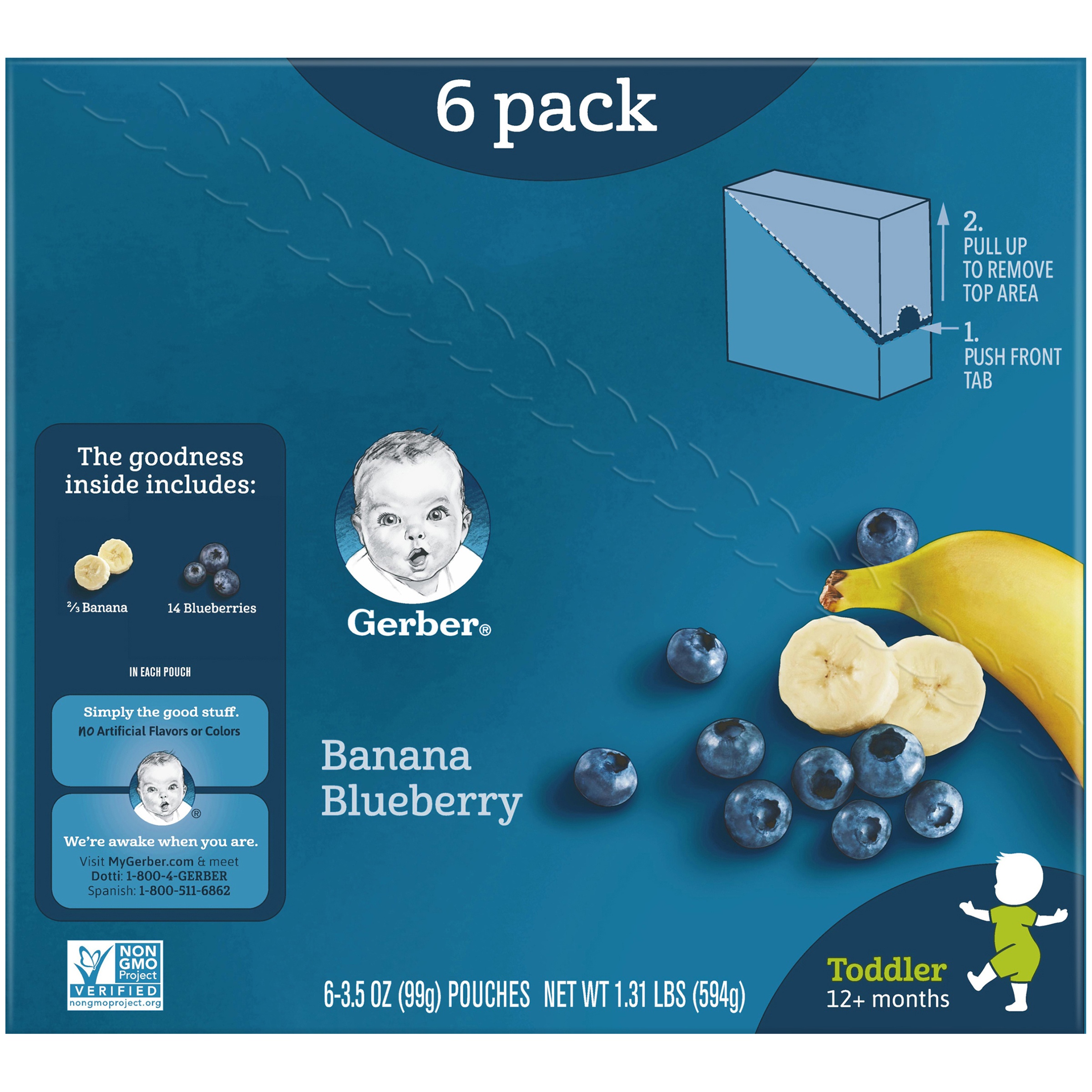 gerber banana blueberry