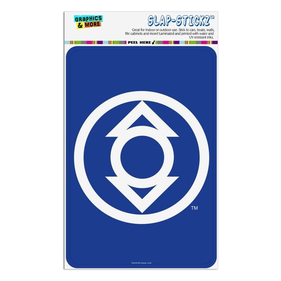 Green Lantern Blackest Night Indigo Lantern Logo Home Business Office Sign