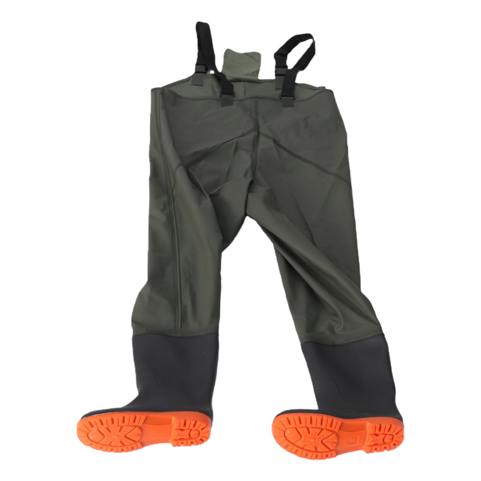 Vowen Hip Wader Waterproof Men s Fishing Wading Pants with Bootfoot for Water Works Green Size 43