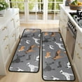 thumbnail image 4 of Kitchen Rugs Sets Of 2,Dalmatian Corgi Bulldog Anti Fatigue Kitchen Mat Rugs Non Slip Washable,Decorative Kitchen Floor Mats for Kitchen,Sink,Laundry,17"x47"+17"x47", 4 of 5
