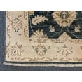 thumbnail image 5 of Charcoal Oushak 3X4 Handmade Wool Rug # 10548, 5 of 8