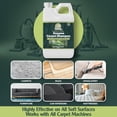 thumbnail image 4 of Sprinkle & Sweep: Enzyme Carpet Shampoo - 32oz, Deep Cleaning Pet Stain & Odor Remover, Dog & Cat Mess-Urine-Accident Solution, All Machine Compatible, 4 of 9