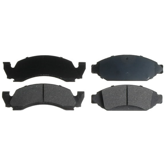Raybestos Brakes SGD375M Brake Pad Service Grade OE Replacement; Semi-Metallic