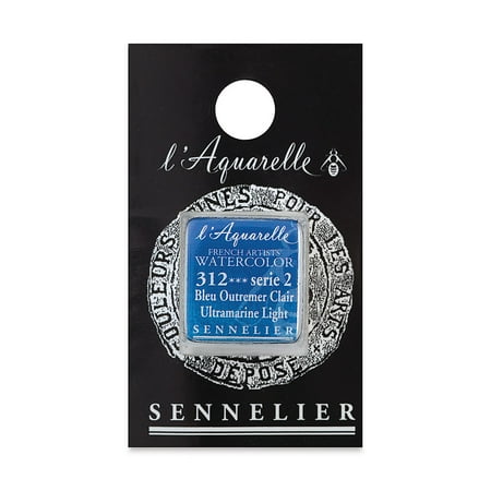 UPC: 3046450113836 | Sennelier French Artists Watercolor – Ultramarine Light Half Pan