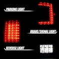 thumbnail image 4 of AKKON - For 2009-2018 DODGE RAM 1500 | 10-18 2500 | 3500 C-Shaped Black LED Tail Lights Left + Right Side Replacement Pair Set, 4 of 7