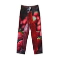 thumbnail image 5 of Balery Berry Infused Refreshment print Men's Pajama Pants,Ultra Lightweight Pjs,Lounge Pant-XX-Large, 5 of 9