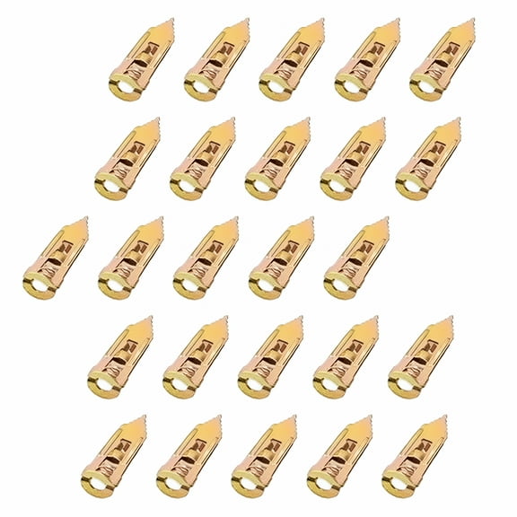 TALENO 20 Pieces Dry Wall Anchors,Self Tapping Screws,Drywall Plug Combination,Self Drill Wall Anchor Expansion,Repair 1.2cmx4cm