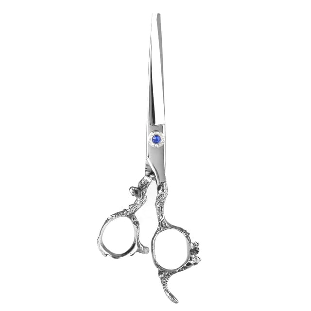 Tijeras profesionales para cortar el cabello, entresacar y peluquear, para peluquería, n.° 02
