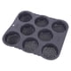 thumbnail image 1 of French Toast Bread Baking Tray Perforated Silicone 8-Cavity Hamburger Bun Baking Mold, 1 of 4