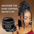 thumbnail image 3 of Natural Edge Control Gel with Castor Oil for All Hair Types Long-Lasting Non-Greasy Formula for Styling and Hair Growth Support, 3 of 5