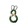 thumbnail image 2 of Linnome Easter Themed Wreath With Ear Design Spring Decor Home Door Wall Party Hanging Decor Ornament, 2 of 7