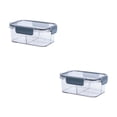 thumbnail image 1 of Oleegame 2PC Kids Snack Boxes For School Airtight Food Storage Container Dishwasher Produce Container For Refrigerator Keep Berry Fruit Vegetable Fresh Longer, 1 of 8