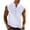 White, variant on CIENVNSTG Workout Shirts Men Wide Shoulder Vest Henry Collar Sleeveless Casual Tank Top Shoulder Vest Travel Tops Pink L
