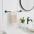 thumbnail image 2 of BWE Traditional 18 inch Wall Mount Bathroom Accessoreis Towel Bar Space Saving and Easy to Install In Oil Rubbed Bronze, 2 of 13