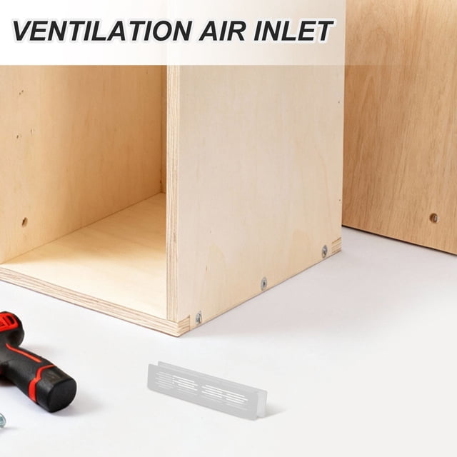 TABLETREANDS 2Ud Cubierta Para Ventilación De En Aleación De Aluminio Para Instalación Fácil