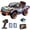 Purple, variant on RC Car 1:18 Scale 4WD High Speed 40km/h Remote Control Truck, 380 Brushed Motor, Off-Road Monster Crawler with LED Lights and 2 Batteries