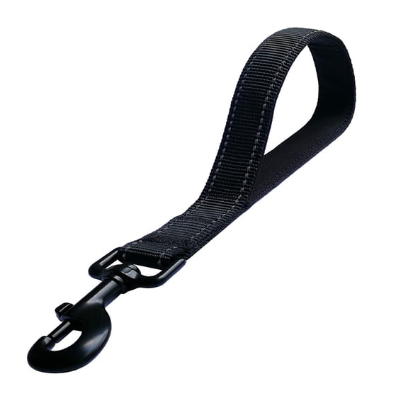 YIFAEUX Short Dog Leash 12" Dog Traffic Lead Leash with Padded Handle Heavy Duty Nylon Traction Rope for Training Walking