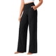 thumbnail image 1 of Pantalones de yoga CRZ YOGA Butterlift, cintura alta, pierna ancha, negros, 1 of 5