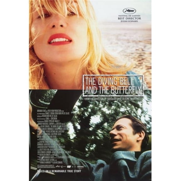 Diving Bell and the Butterfly Movie Poster Print (27 x 40)
