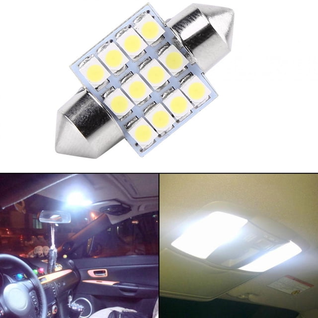 Luz De Puerta De Coche, Luz De Techo De Coche Blanca De Baja Temperatura 50000 Horas, Para Maletero De Coche