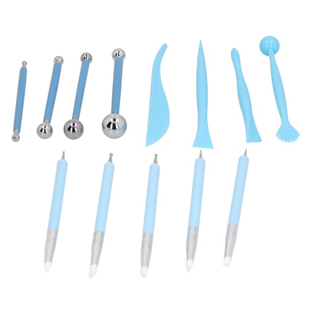 Dekaim-Kit De Herramientas para Punteado, 13 Uds., Arcilla, Cerámica, Tallado, Decoración De Pasteles, Juego De Herramientas De Modelado para Decoración De Uñas