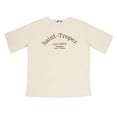thumbnail image 2 of Ambar Women's St Tropez Printed Tshirt, Creme,L - US, 2 of 4