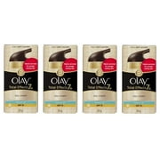 Olay Total Effects 7 in One Day Cream, Gentle, SPF 15, 50g (1.7 oz) (Pack of 4) + Cat Line Makeup Tutorial