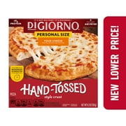 DiGiorno Frozen Pizza, Four Cheese Mini Hand-Tossed Pizza with Marinara Sauce, 9.2 oz (Frozen)