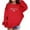 R941/Red, variant on Vividxx Sweatshirts For Girls Fashion Letter Printed Crewneck Sweatshirt Casual Loose Long Sleeve Pullovers Tops Fashion Clothes 2-3 Years