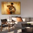 thumbnail image 6 of Abstract Art Modern Decorative Painting Warm Family Hug Framed Canvas Poster Bedroom Decor Sports Landscape Office Room Decor Gift,Frame-style,20x30inch(50x75cm), 6 of 8