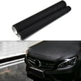 thumbnail image 1 of 152x30cm Black Matte Car Vinyl Sticker Carbon Fiber Film Auto Wrapping Foil Laptop Skin Phone Cover Motorcycle Decoration Films, 1 of 8