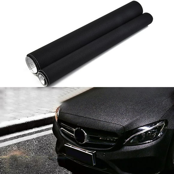 152x30cm Black Matte Car Vinyl Sticker Carbon Fiber Film Auto Wrapping Foil Laptop Skin Phone Cover Motorcycle Decoration Films