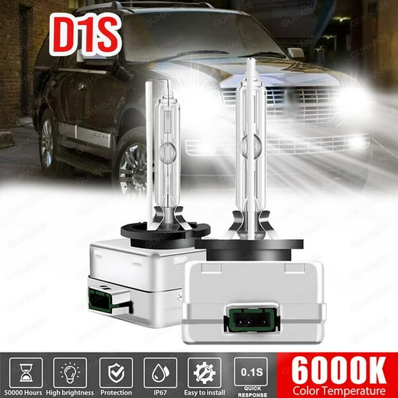 For Lincoln Navigator 2007-2017 - Xenon HID Headlight Bulbs High & Low Beam Qty2