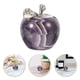 thumbnail image 4 of Decoración de mesa con forma de manzana de cristal, estatuilla de manzana, decoración del hogar, 4 of 5