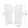 thumbnail image 5 of Jnismy 1Pair UV Lamp Gloves Professional Multifunctional Lightweight UV LED Gloves for Women, 5 of 7