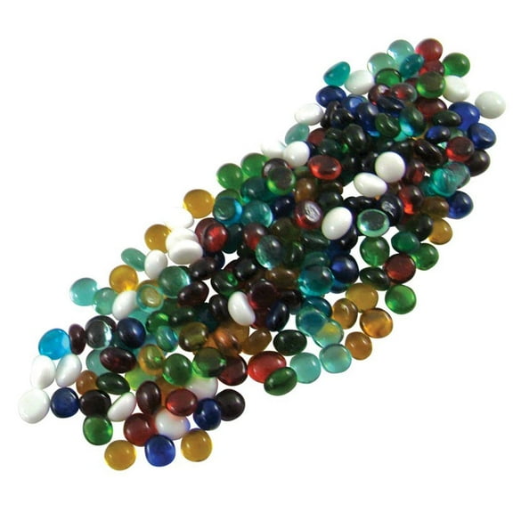 Jennifer's Mosaics Colored Glass Gems 1 lb.