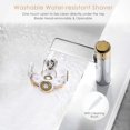 thumbnail image 3 of Electric Razor for Women Painless Leg Shaver Hair Remover for Leg Face Lips Body Arm Cordless Bikini Trimmer Lady Wet Dry Instant Shaver Waterproof, 3 of 5