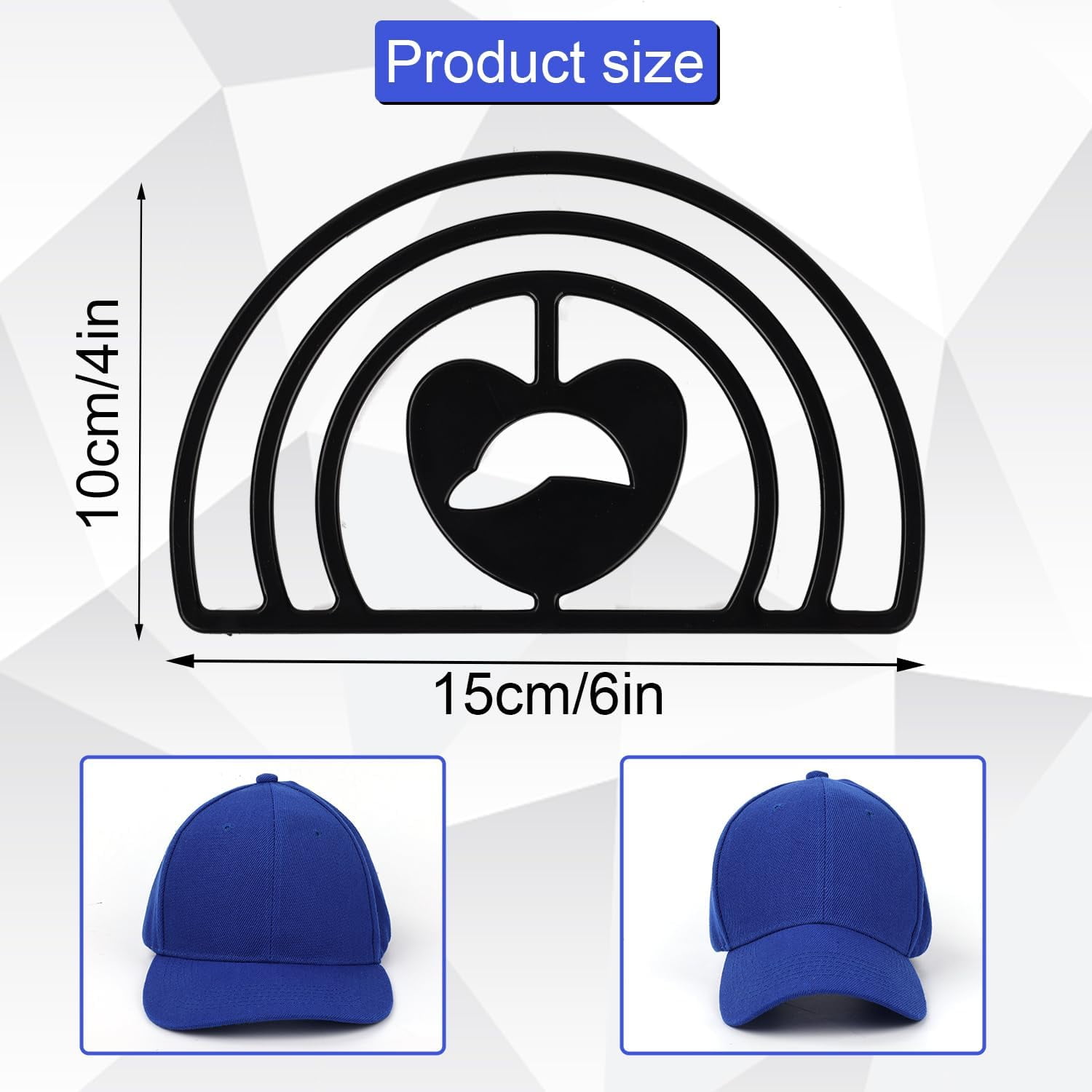 4 part hat accessories hat brim practical hat form design for huting navel bending slots hat black