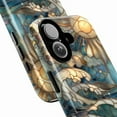 thumbnail image 3 of Ocean Wave Stained Glass Art Phone Case – Dual Layer Shockproof Cover for iPhone 16 15 14 13 12 11 Pro Max, 3 of 6