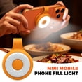thumbnail image 3 of Daily Mix Store Magnetic Selfie Light for Phone Mini Fill with Mirror, Light for Phone, 5-Level Warm & Cool Led, Type-c Rechargeable, 3 of 9