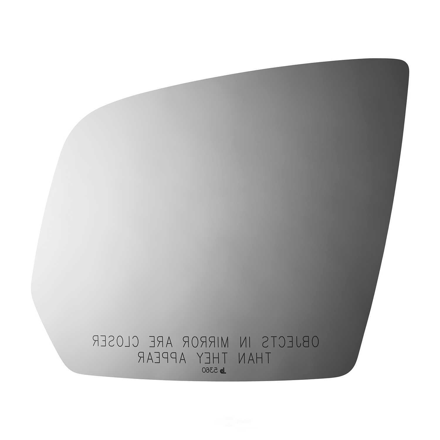 Burco Side View Mirror Replacement Glass - Clear Glass - 5360