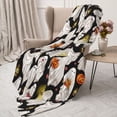 thumbnail image 6 of Halloween Blanket Throw Blanket for Couch Sofa and Bed, funny ghost halloween Halloween Plush Throw Blanket, Halloween Decor Fuzzy Cuteness Comfy Flannel Blanket, 6 of 7