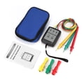 thumbnail image 2 of Phase testing instrument,Tester Indicator Sequence Indicator Buzzer Tester With Portable Tester Indicator Led Meter Portable Tester Leeofty Rotation Tester Meter With L-ed Indicator, 2 of 6