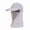 Gray, variant on Men's Quick-Dry Nylon Baseball Cap with Built-in Neck Shade Sun Hat