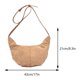 thumbnail image 1 of Bolso de hombro con bola de masa para mujer, bolso de invierno, bolso de mano, bolso cruzado (caqui), 1 of 5