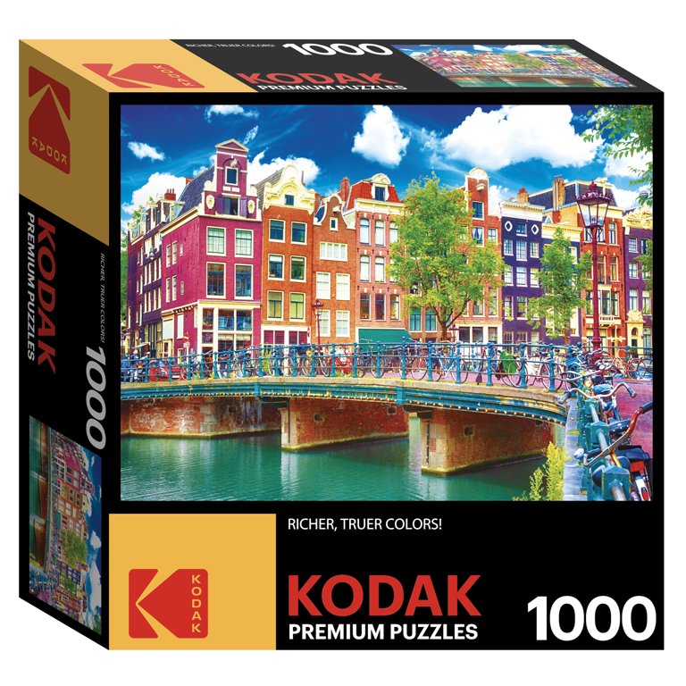 Cra-Z-Art Kodak 1000-Piece Waterfront Buildings Amsterdam Adult