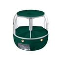 thumbnail image 2 of Kitchen Food Storage Containers Rice Dispenser Grain Storage Container Dispenser 360°Rotation & One Click Output Grain Container With 6 Compartments Kitchen Household Cereal Dispenser For Small Gra, 2 of 6